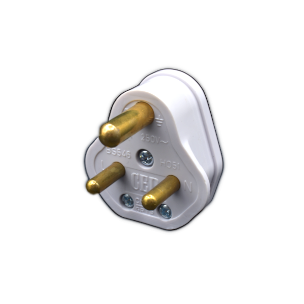 3 Pin Plug Round